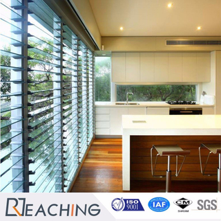 Shutter Glass Winodw for Kitchen with Polishing