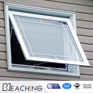 Ventana de cristal modificada para requisitos particulares de ventana del toldo de la doble vidriera UPVC/PVC Windows