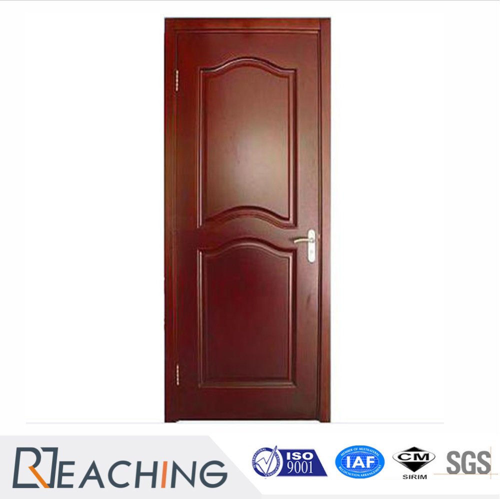 Puertas de madera sólidas compuestas interiores de encargo para la puerta del dormitorio