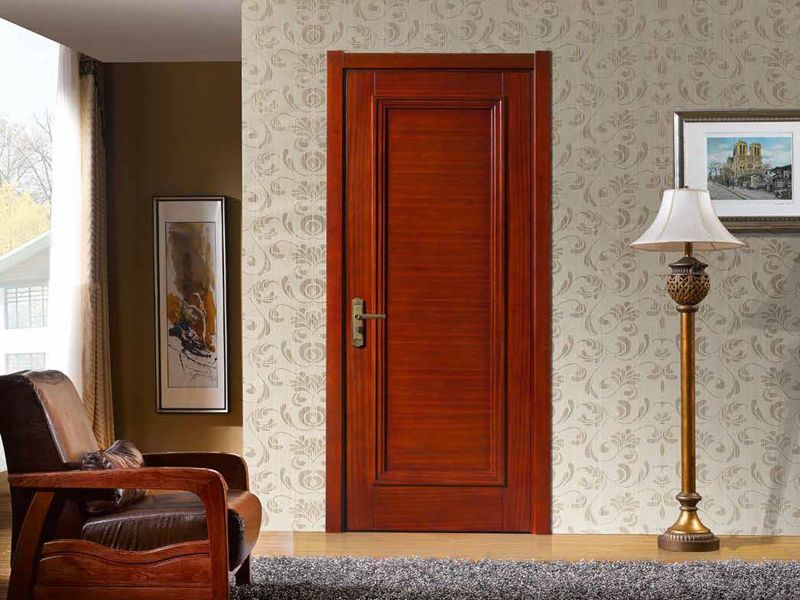 Diseño moderno de madera de la puerta interior de las puertas